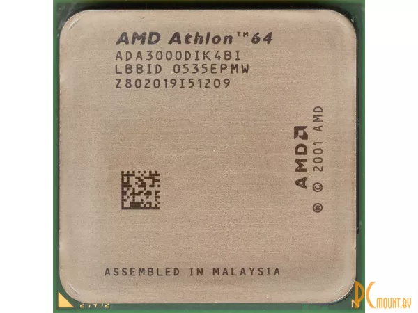 (Б.У.)AMD Soc-939 Athlon 64 3000+ 512k 1800 Mhz OEM