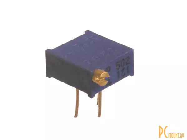3296P 1K Резистор переменный подстроечный 1 кОм, 0.5Вт