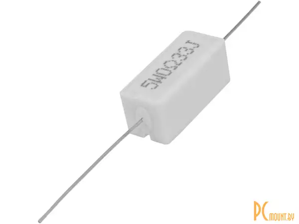 RX27-1 0.33 Ом 5W 5% / SQP5 Резистор постоянный проволочный в керамо-цементном корпусе