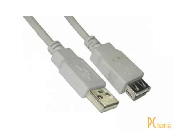 Кабель USB 2.0 AM-AF, 5Bites UC5011-018C